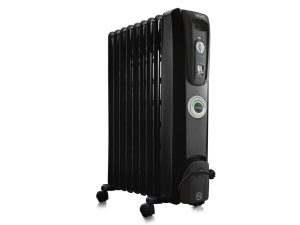 DeLonghi Electric 7 Fin Oil-filled Radiator Heater White/Grey