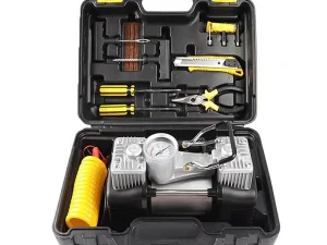 Air Compressor Kit with Carrying Case 12v 150PSI &ToolS